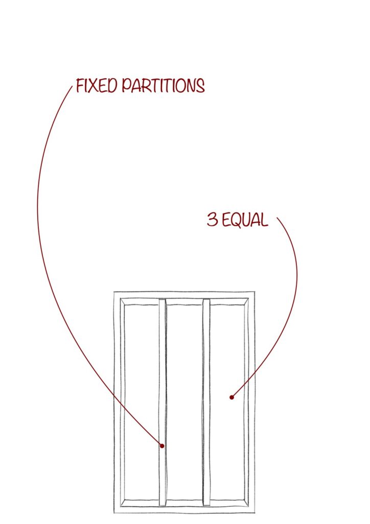 15" Multiple Partitions