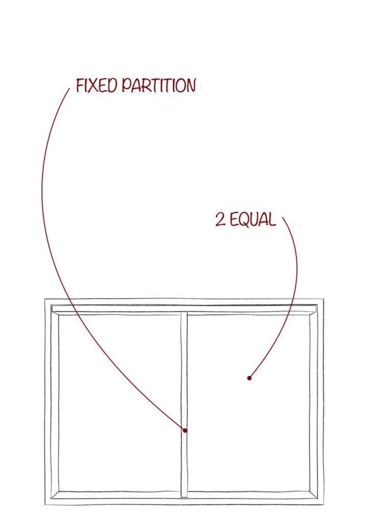 30" Single Partition