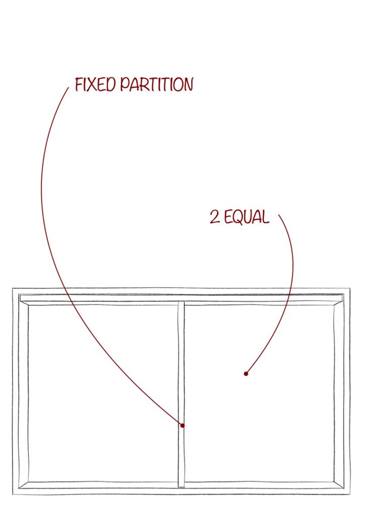 36" Single Partition